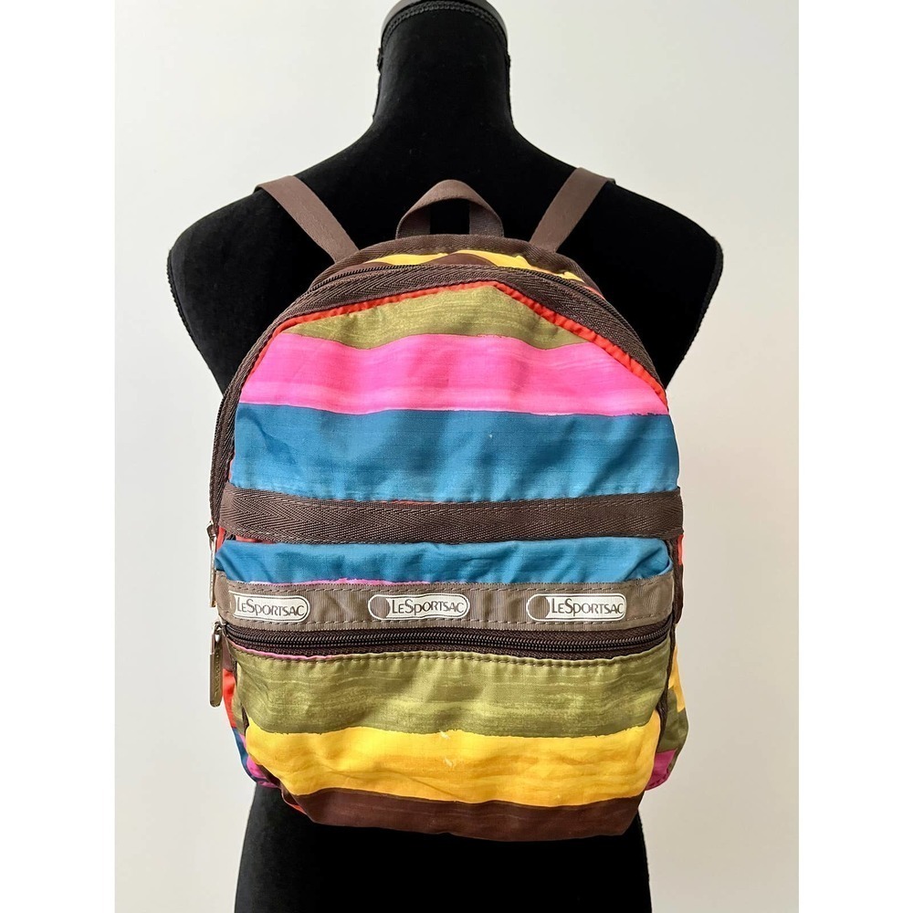 Le SportSac multicolored lightweight backpack